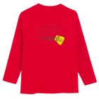 Cool Club, Bluza cu maneca lunga pentru baieti, rosu, imprimeu Hot Wheels