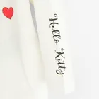 Cool Club, Bluza cu maneca lunga pentru fete, alb, imprimeu Hello Kitty