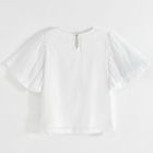 Cool Club, Bluza cu maneca scurta pentru fete, alb