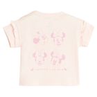 Cool Club, Bluza cu maneca scurta pentru fete, roz, imprimeu Minnie Mouse