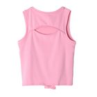 Cool Club, Bluza fara maneci pentru fete, roz, cu funda
