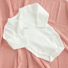 Cool Club, Body cu maneca lunga pentru bebelusi, alb, set, 3 buc.