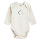 Cool Club, Body cu maneca lunga pentru bebelusi, mix, imprimeu 101 Dalmatieni, set, 3 buc.