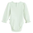 Cool Club, Body cu maneca lunga pentru fete, verde