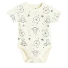Cool Club, Body cu maneca scurta pentru baieti, mix, imprimeu Winnie the Pooh, set, 2 buc.