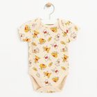 Cool Club, Body cu maneca scurta pentru baieti, mix, imprimeu Winnie the Pooh, set, 4 buc.