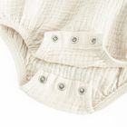 Cool Club, Body cu maneca scurta pentru baieti, muselina, bej