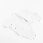 Cool Club, Body cu maneca scurta pentru bebelusi, alb, set, 5 buc.