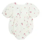 Cool Club, Body cu maneca scurta pentru fete, muselina, alb