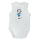 Cool Club, Body fara maneci pentru fete, mix, imprimeu Kittykit, set, 5 buc.