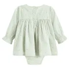 Cool Club, Body-rochie cu maneca lunga pentru fete, verde