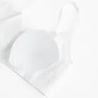 Cool Club, Bustiera pentru fete, alb, microfibra