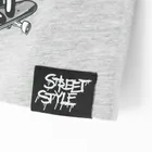 Cool Club, Caciula pentru baieti, cu doua fete, negru-gri