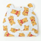 Cool Club, Caciula pentru baieti, galben, gri, imprimeu Winnie the Pooh, set, 2 buc.