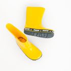 Cool Club, Cizme de cauciuc pentru baieti, galben, talpa Barefoot, imprimeu Pokemon