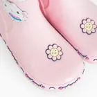 Cool Club, Cizme de cauciuc pentru fete, roz, talpa Barefoot, imprimeu Gabby's Dollhouse