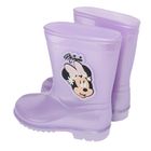 Cool Club, Cizme de cauciuc pentru fete, violet, imprimeu Minnie Mouse