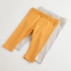 Cool Club, Colanti pentru baieti, gri, galben, set, 2 buc.