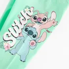 Cool Club, Colanti scurti pentru fete, turcoaz, imprimeu Lilo si Stitch