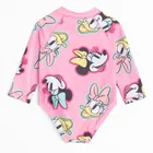 Cool Club, Costum de baie pentru fete, UV 50, roz, imprimeu Minnie Mouse
