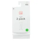 Cool Club, Dresuri pentru fete, alb, microfibra, 40 DEN, set, 2 buc.