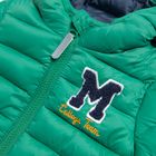 Cool Club, Geaca cu gluga pentru baieti, verde, imprimeu College team