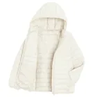 Cool Club, Geaca cu gluga pentru fete, ecru