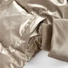 Cool Club, Geaca lunga cu gluga pentru fete, calduroasa, auriu