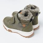Cool Club, Ghete de iarna pentru baieti, kaki, imprimeu Create new stories