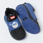 Cool Club, Ghete pentru baieti, negru-bleumarin, cu lumini led, imprimeu The Avengers