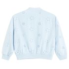 Cool Club, Hanorac bomber pentru fete, cu fermoar, albastru