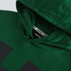 Cool Club, Hanorac cu fermoar pentru baieti, verde, imprimeu Minecraft