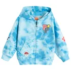 Cool Club, Hanorac cu gluga pentru baieti, cu fermoar, albastru, imprimeu Paw Patrol