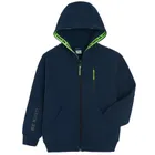 Cool Club, Hanorac cu gluga pentru baieti, cu fermoar, calduros, bleumarin