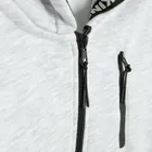 Cool Club, Hanorac cu gluga pentru baieti, cu fermoar, calduros, gri melanj