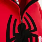 Cool Club, Hanorac cu gluga pentru baieti, cu fermoar, rosu, imprimeu Spider-Man