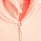 Cool Club, Hanorac cu gluga pentru fete, cu fermoar, portocaliu