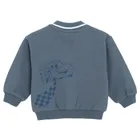 Cool Club, Hanorac pentru baieti, cu capse, albastru, imprimeu Cars