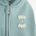 Cool Club, Hanorac pentru baieti, cu fermoar, albastru