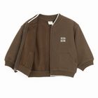 Cool Club, Hanorac pentru baieti, cu fermoar, maro