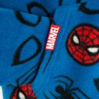 Cool Club, Hanorac pentru baieti, cu fermoar, polar, albastru, imprimeu Spider-Man