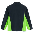 Cool Club, Hanorac pentru baieti, cu fermoar, polar, albastru-verde