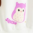 Cool Club, Hanorac pentru fete, alb, imprimeu Squishmallows