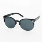 Cool Club, Ochelari de soare pentru fete, Cutie de ochelari, negru, imprimeu Kuromi
