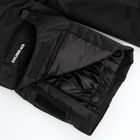Cool Club, Pantaloni de schi pentru baieti, gri inchis, cu bretele