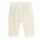 Cool Club, Pantaloni din material textil pentru baieti, ecru