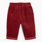 Cool Club, Pantaloni din material textil pentru baieti, reiata, claret