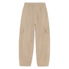 Cool Club, Pantaloni din material textil pentru fete, balloon, bej