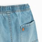 Cool Club, Pantaloni scurti de blugi pentru baieti, loose fit, albastru