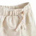 Cool Club, Pantaloni scurti pentru baieti, bej, imprimeu SmileWorld